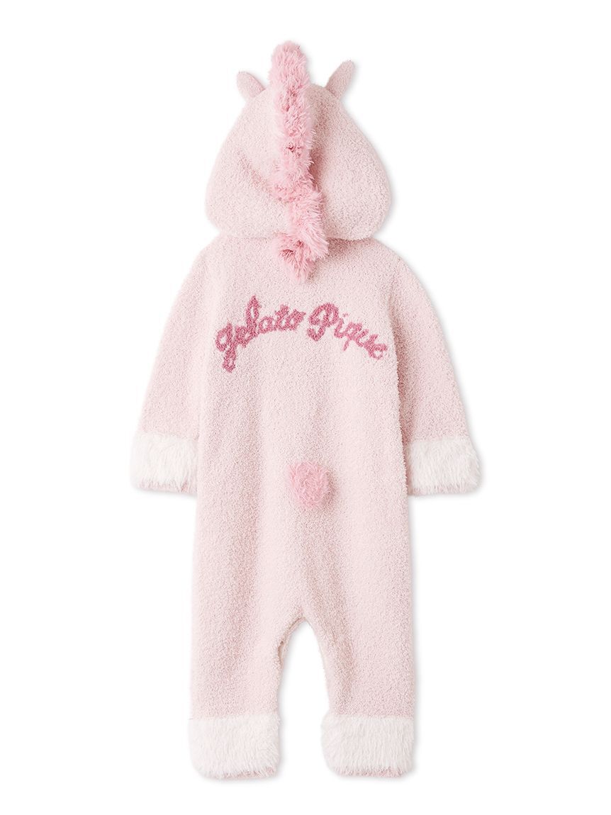 GELATO PIQUE KIDS & BABY「【BABY】ベビモコポニーロンパース」|ロンパース|