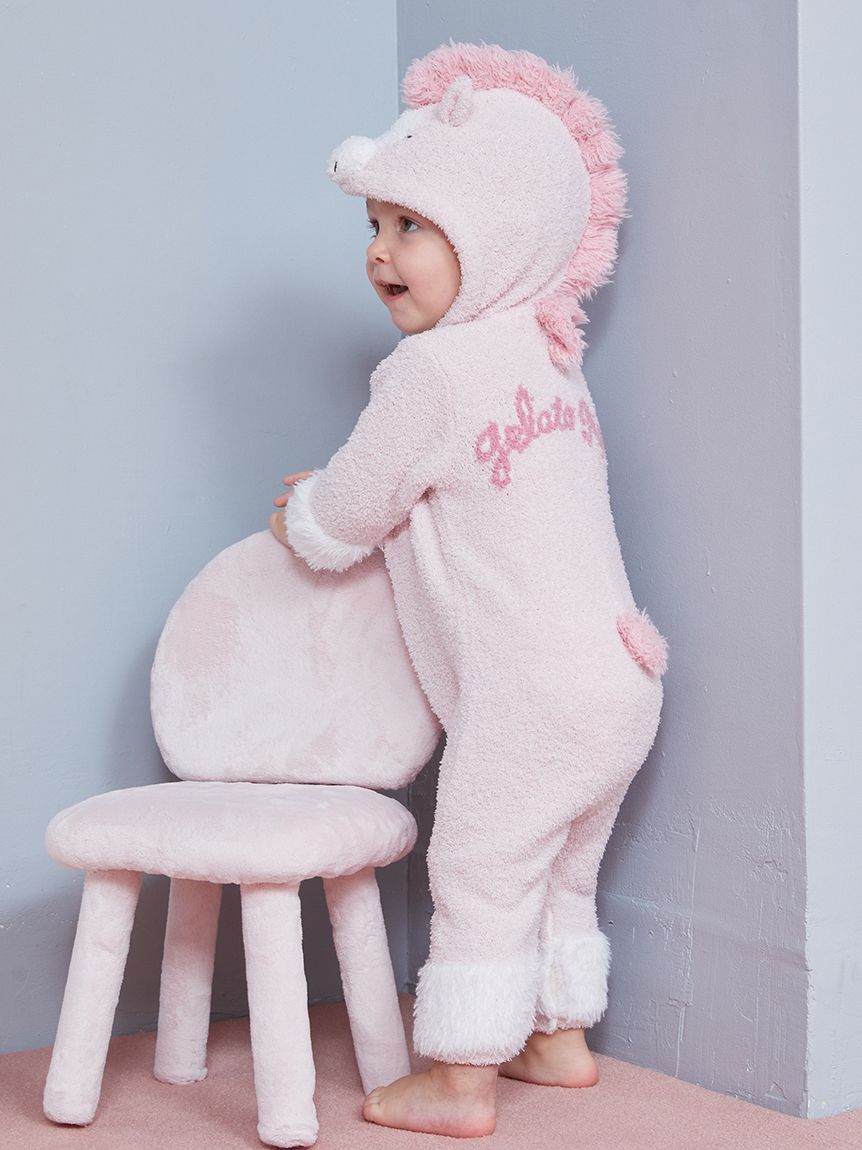 GELATO PIQUE KIDS & BABY「【BABY】ベビモコポニーロンパース」|ロンパース|PNK