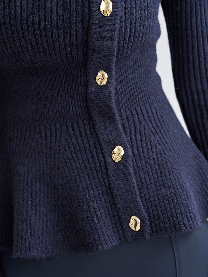 SNIDEL「ペプラムニットプルオーバー」|ニット・セーター|