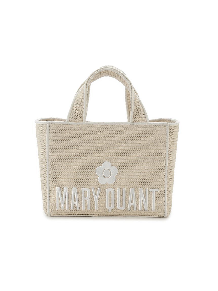 LILY BROWN「【限定カラー】【LILY BROWN&times;MARY QUANT】ジュートロゴトート」|トートバッグ|