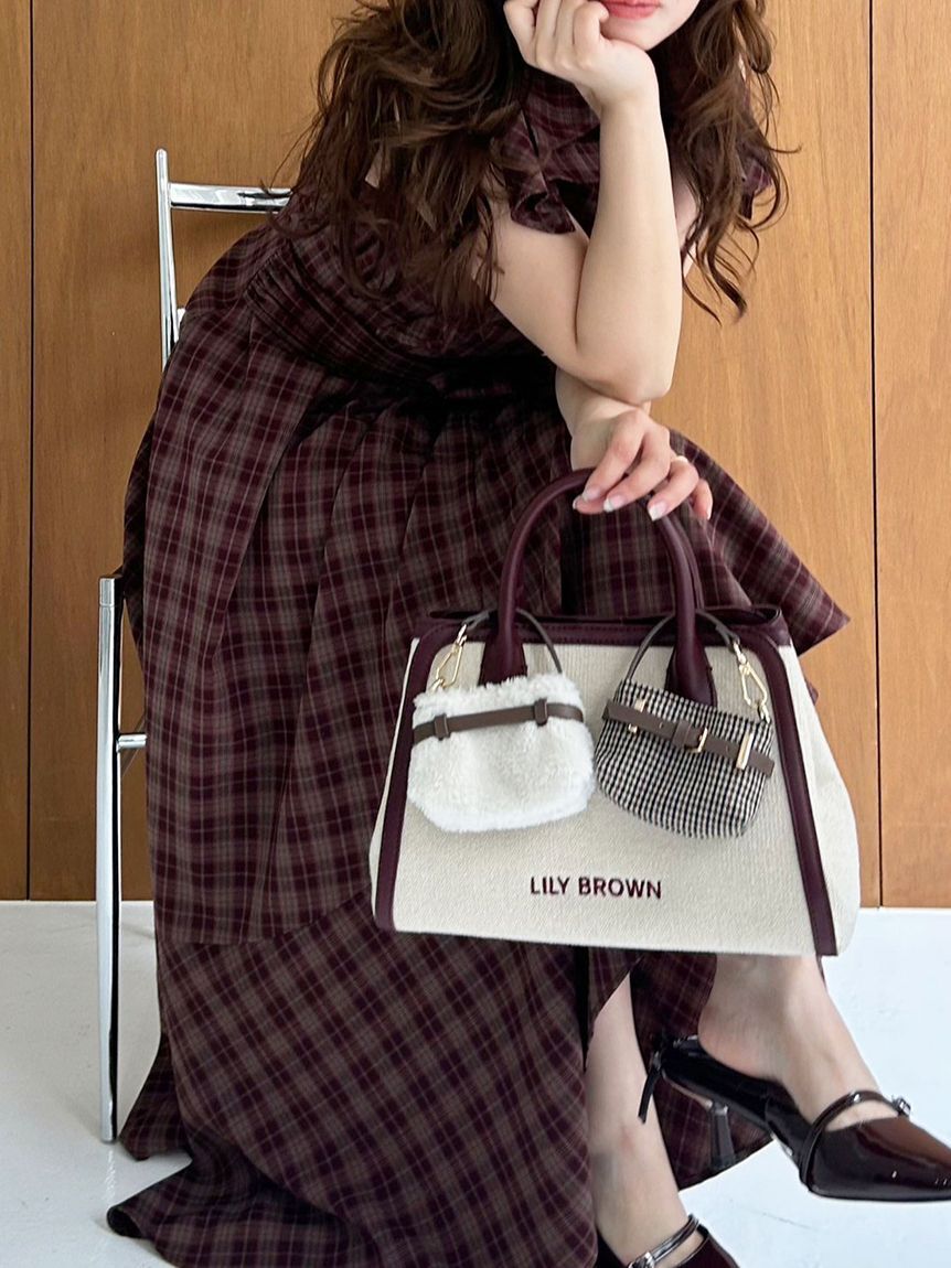 LILY BROWN「ロゴ刺繍バリエーショントートバッグ」|トートバッグ|