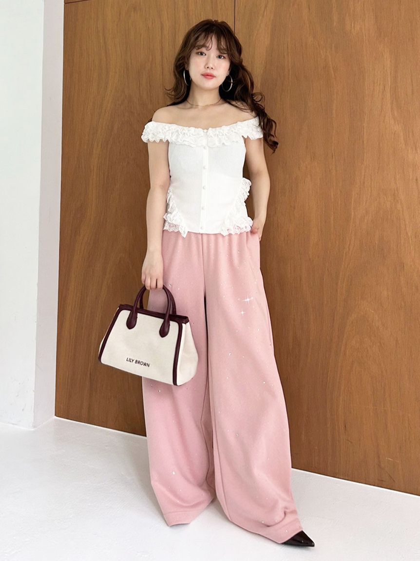 LILY BROWN「ロゴ刺繍バリエーショントートバッグ」|トートバッグ|