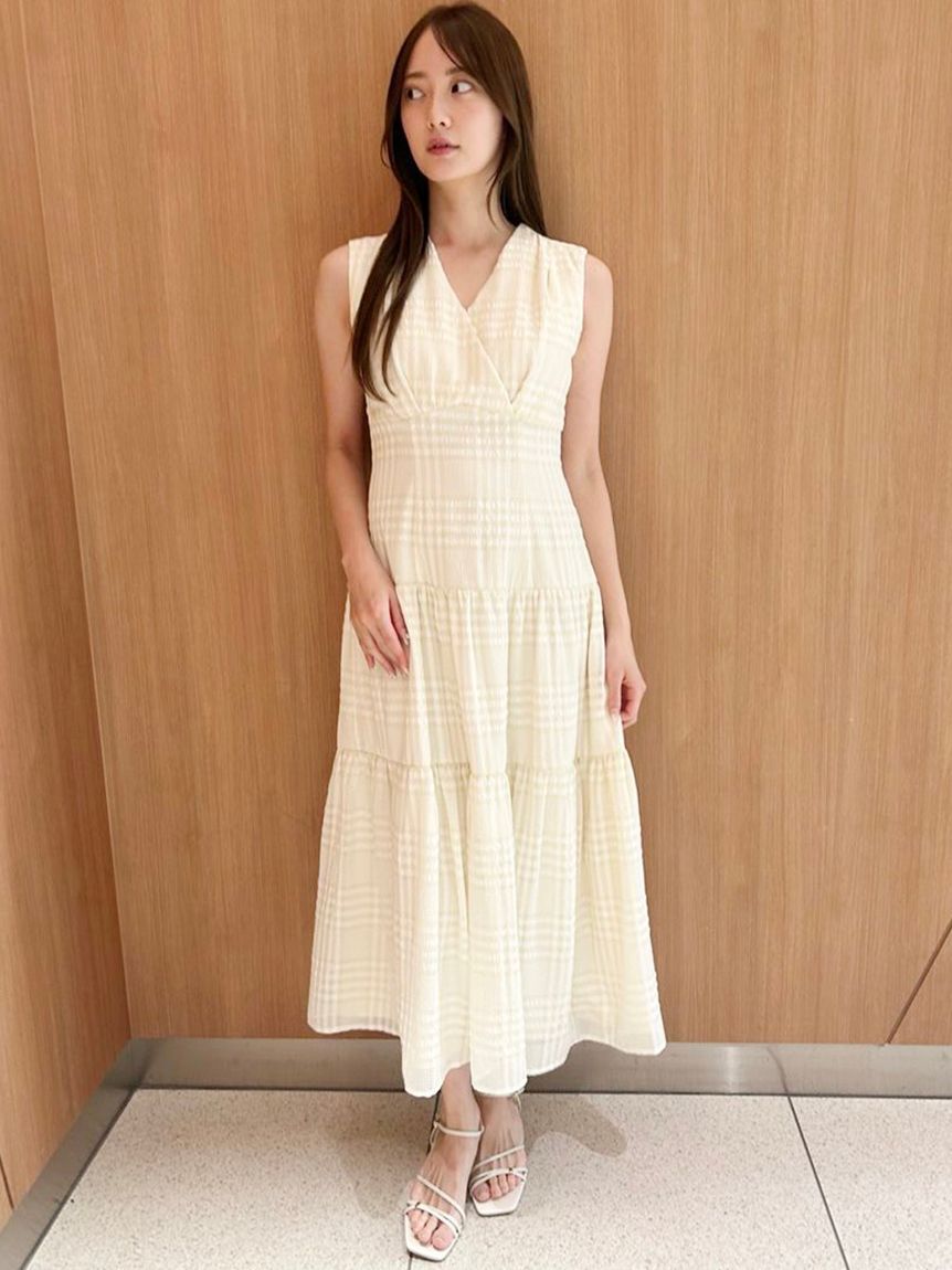 CELFORD「サッカーチェックワンピース」|ワンピース|CRM