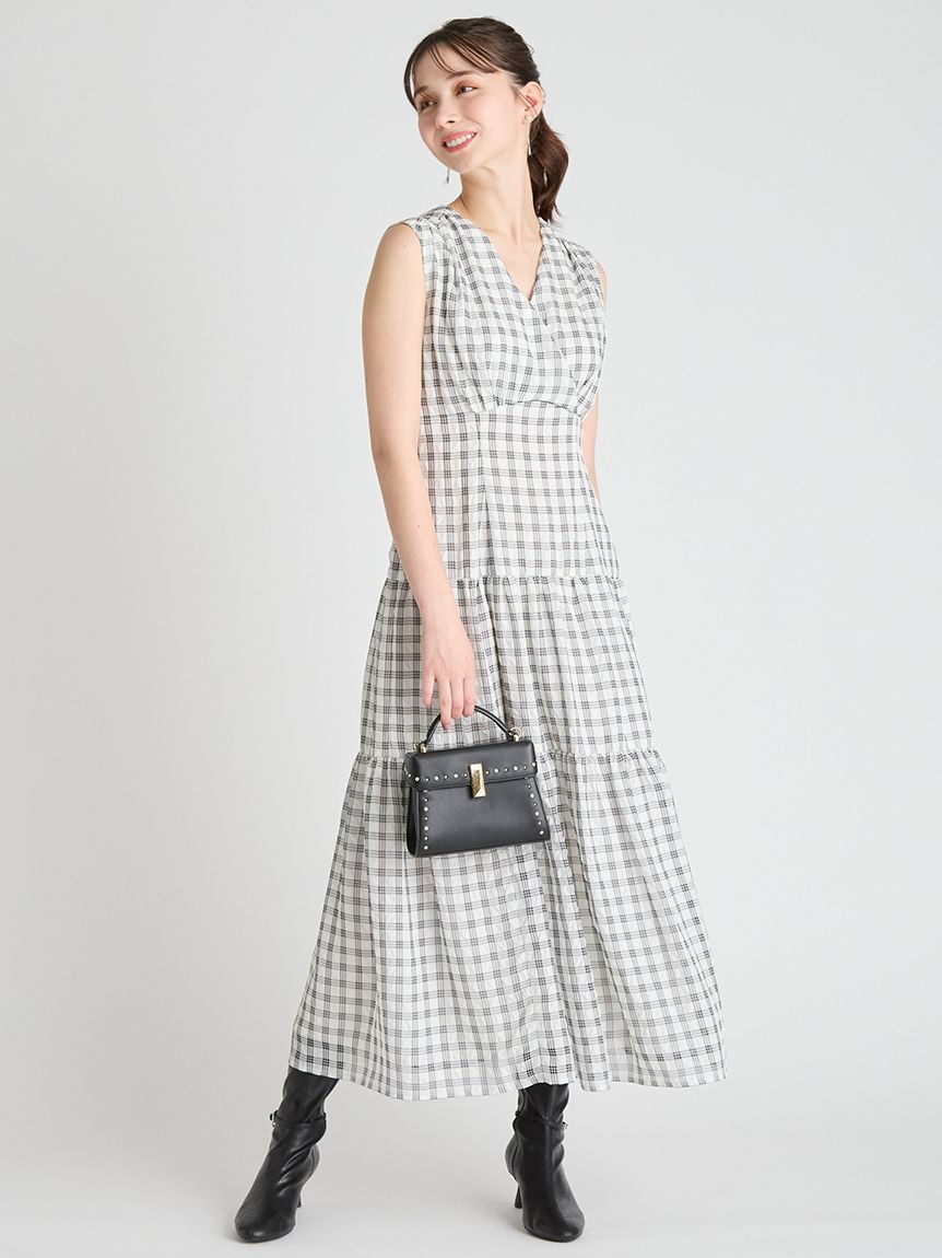 CELFORD「サッカーチェックワンピース」|ワンピース|