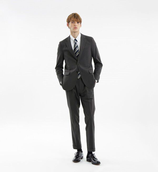 MACKINTOSH PHILOSOPHY「トロッター エクストラソリッドジャケット 2WAYストレッチツイル」|テーラードジャケット|