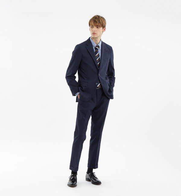 MACKINTOSH PHILOSOPHY「トロッター エクストラソリッドジャケット 2WAYストレッチツイル」|テーラードジャケット|