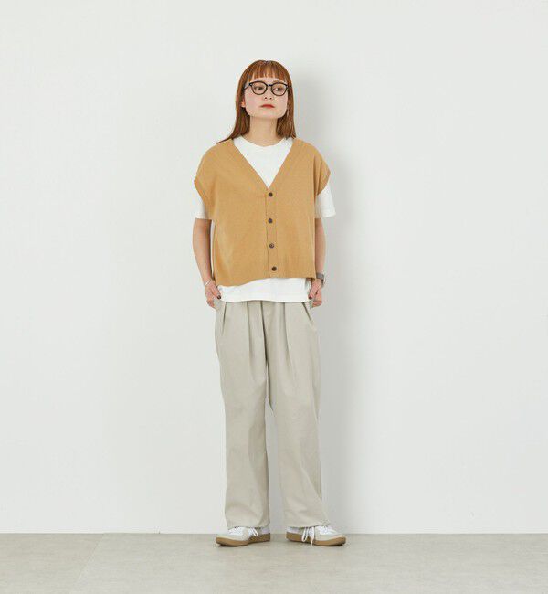 MACKINTOSH PHILOSOPHY「GREY LABEL リネンミックスニットベスト」|ニット・セーター|