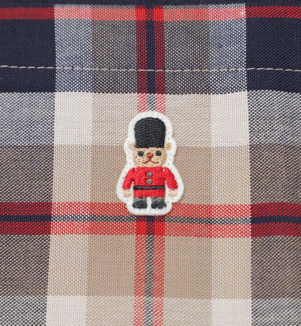 MACKINTOSH PHILOSOPHY「バッキンガムベア チェックポケット半袖Tシャツ」|Tシャツ・カットソー|