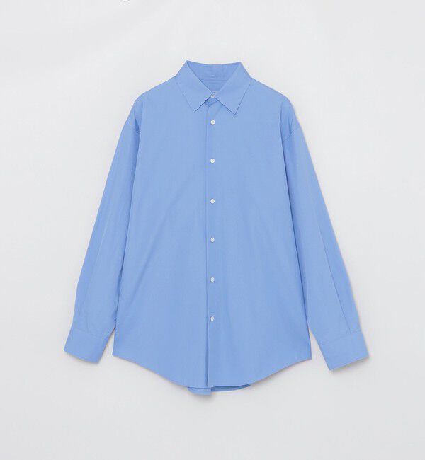 MACKINTOSH PHILOSOPHY「GREY LABEL 【THOMAS MASON】 レギュラーカラーシャツ」|シャツ・ブラウス|ブルー