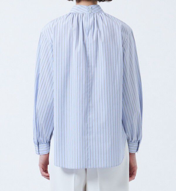 MACKINTOSH PHILOSOPHY「THOMAS MASON スタンドカラーブラウス」|シャツ・ブラウス|