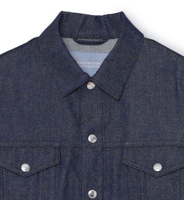 MACKINTOSH PHILOSOPHY「【アニチューブ掲載】GREY LABEL デニムトラッカージャケット」|ブルゾン・スタジャン|