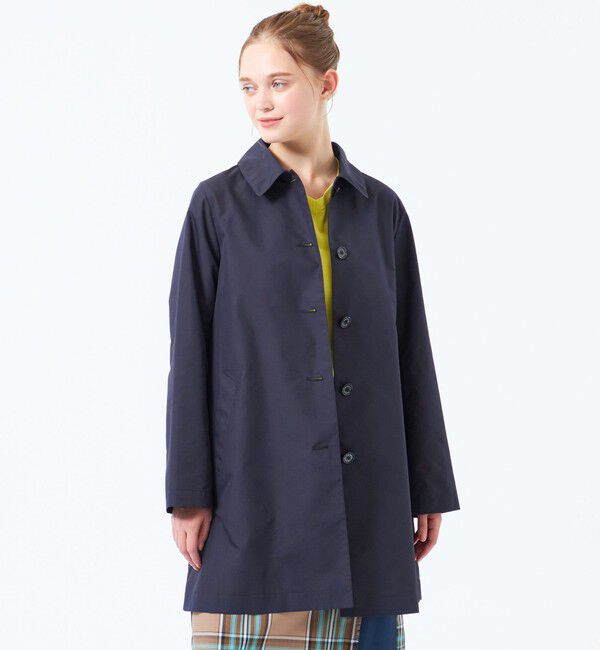 MACKINTOSH PHILOSOPHY「【MORAY(マレー)】レインウェザークロス」|ステンカラーコート|ネイビー