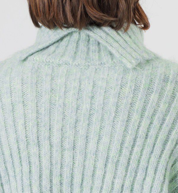  「ケーブルコンビタートルニット」|ニット・セーター|