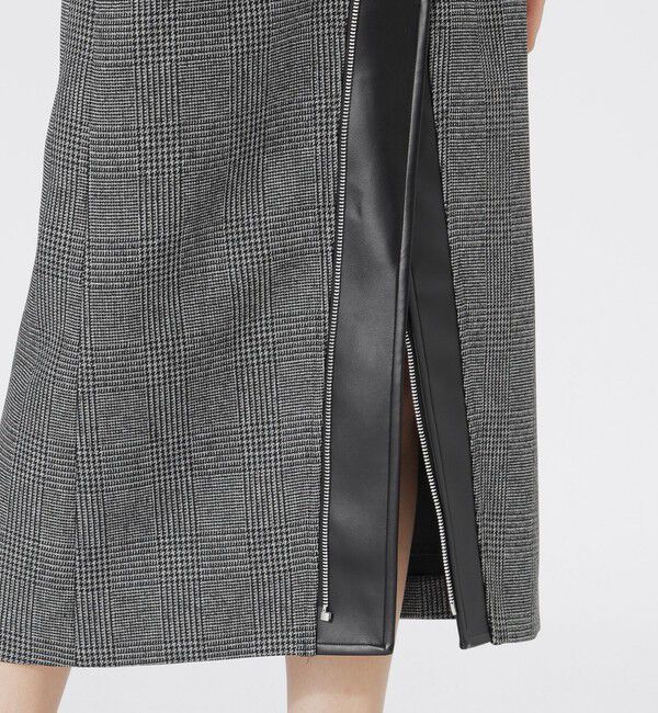  「グレンチェックコンビスカート」|スカート|