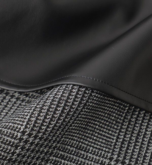  「グレンチェックコンビスカート」|スカート|