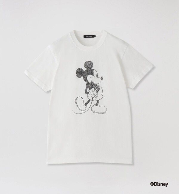  「【ミッキーマウス / LOVELESS限定プリントTシャツ(バックスタイル)】」|Tシャツ・カットソー|ホワイト