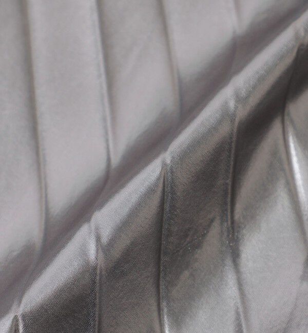  「シャイニーアシンメトリープリーツスカート」|スカート|