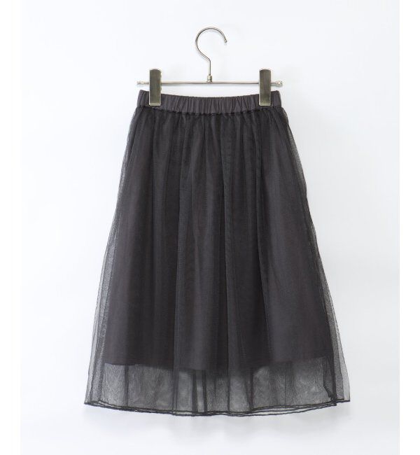 ikka kids「【キッズ】チュールフレアスカート（100~160cm）」|スカート|