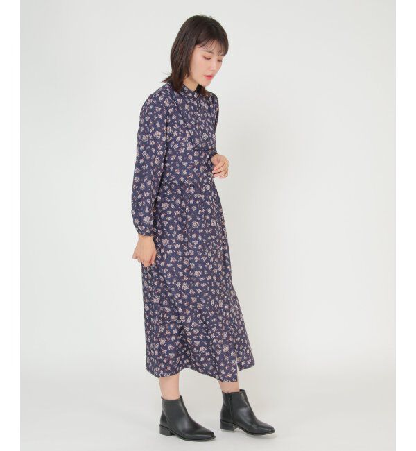 ikka「プリントボザム切り替えワンピース」|ワンピース|