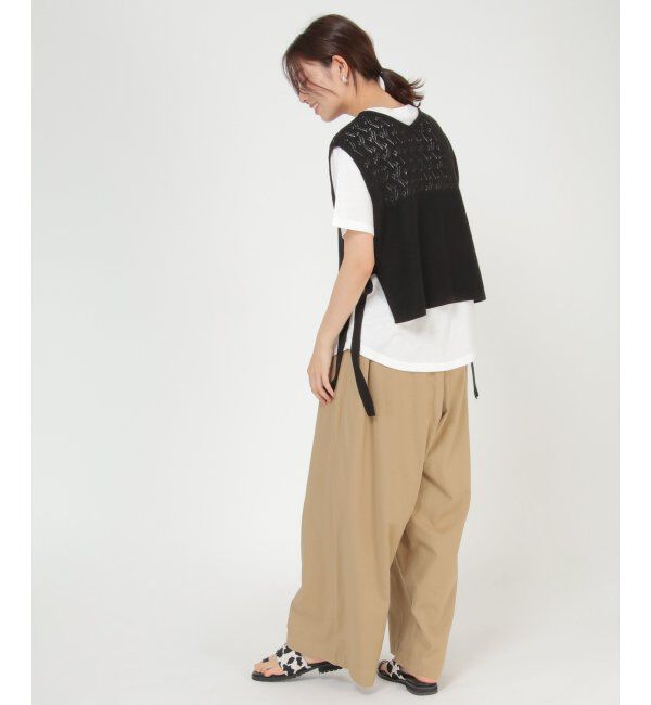 ikka「【WEB限定】ＤＩＣＫＩＥＳワイドパンツ」|その他|