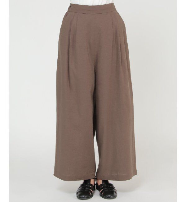 ikka「【WEB限定】ＤＩＣＫＩＥＳワイドパンツ」|その他|