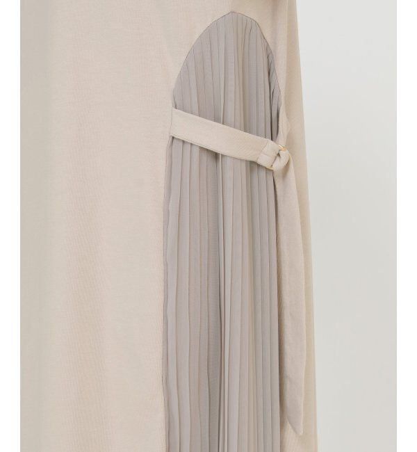 ikka「異素材切り替えワンピース」|ワンピース|