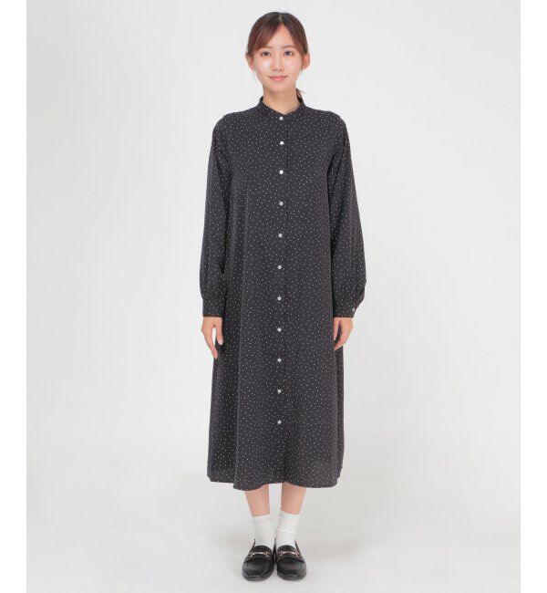 ikka「肩タックシャツワンピース」|その他|