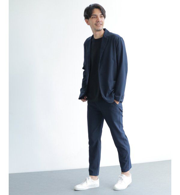 ikka「シアサッカーアンクルパンツ」|その他|