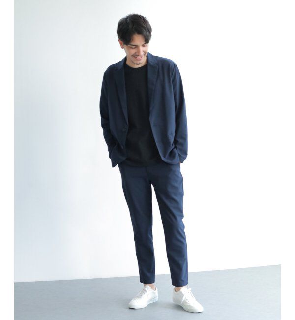 ikka「シアサッカーアンクルパンツ」|その他|