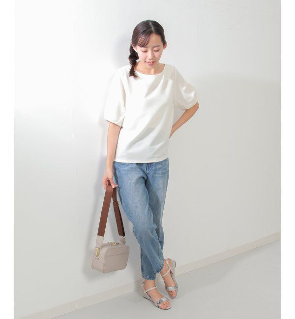 IKKA LOUNGE「前後2WAYリップルプルオーバー」|Tシャツ・カットソー|