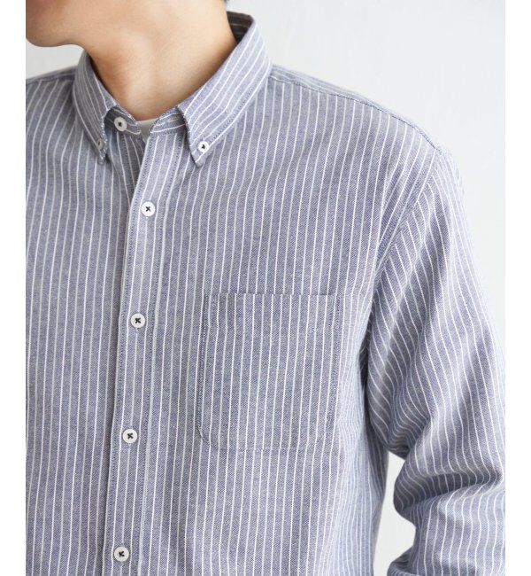 ikka「【吸水速乾】イージーケアオックスボタンダウンシャツ」|シャツ・ブラウス|