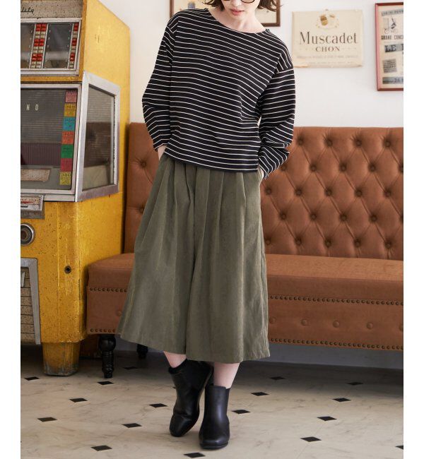 ikka「リップル袖切り替え長袖プルオーバー」|その他|