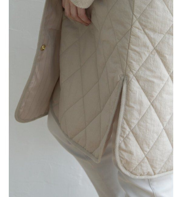 ikka「【雑誌InRed12月号掲載】 切り替えキルティング軽量コート」|その他|