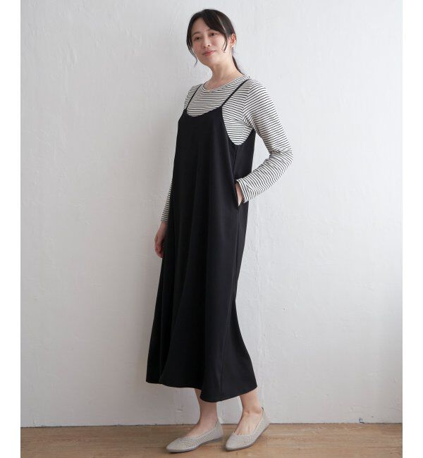 ikka「【2点セット】キャミワンピアンサンブル」|ワンピース|