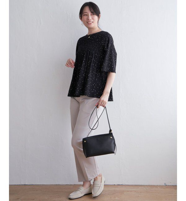 ikka「マジョリカプリーツブラウス」|シャツ・ブラウス|