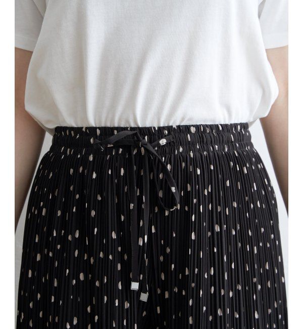 ikka「さらっとプリーツワイドパンツ」|その他|