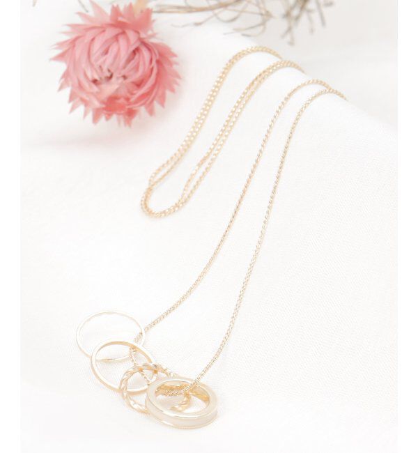 ikka「MIX Sリングネックレス」|その他|