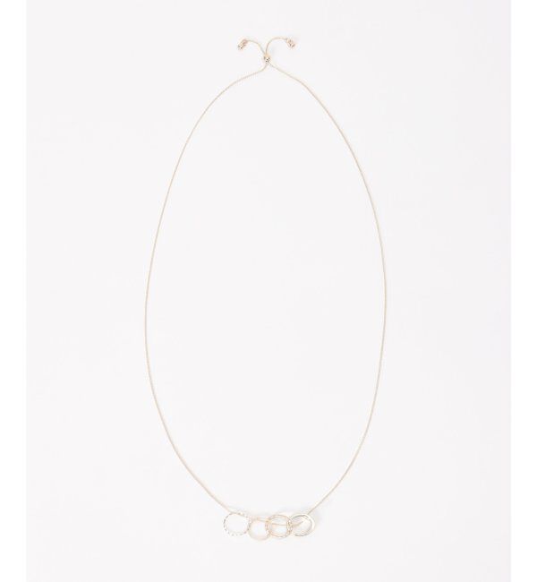 ikka「MIX Sリングネックレス」|その他|