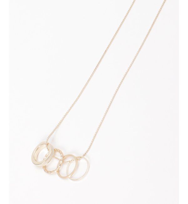 ikka「MIX Sリングネックレス」|その他|