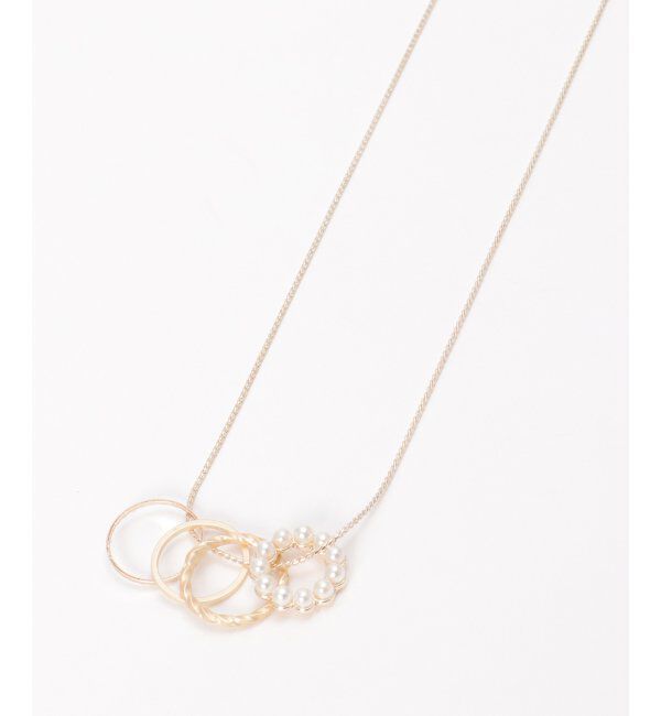 ikka「MIX Sリングネックレス」|その他|