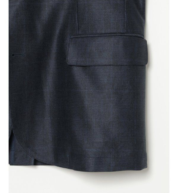 IKKA LOUNGE「【セットアップ対応】メッシュチェックテーラードジャケット」|テーラードジャケット|