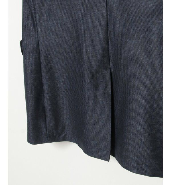 IKKA LOUNGE「【セットアップ対応】メッシュチェックテーラードジャケット」|テーラードジャケット|