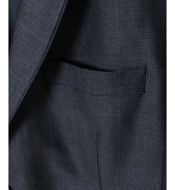 IKKA LOUNGE「【セットアップ対応】メッシュチェックテーラードジャケット」|テーラードジャケット|