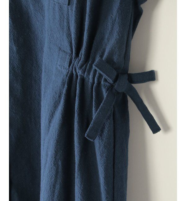 ikka kids「【親子おそろい】8分袖スキッパーシャツワンピース（120~160cm）」|スカート|