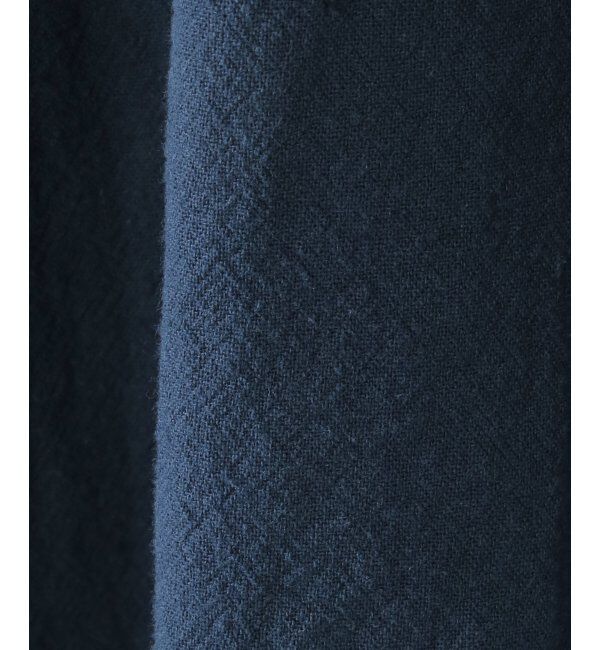 ikka kids「【親子おそろい】8分袖スキッパーシャツワンピース（120~160cm）」|スカート|