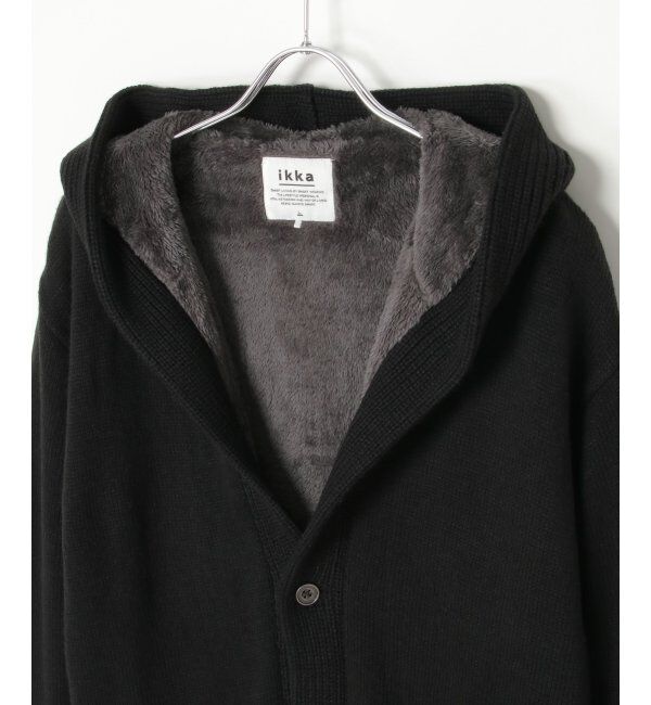 ikka「裏ボアニットフーディガン」|その他|