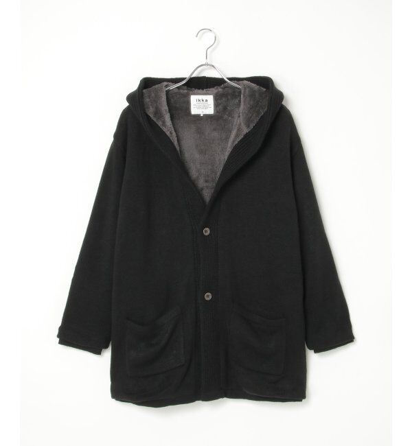ikka「裏ボアニットフーディガン」|その他|