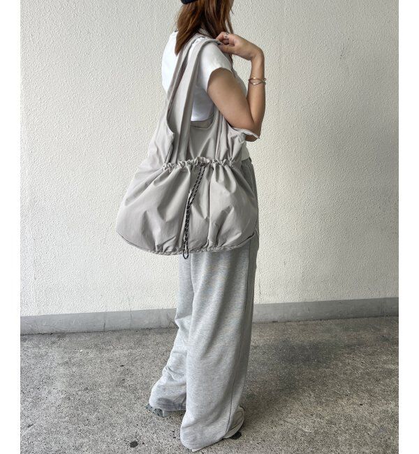 ikka「撥水ドロストポケバルーントートバッグ」|その他|