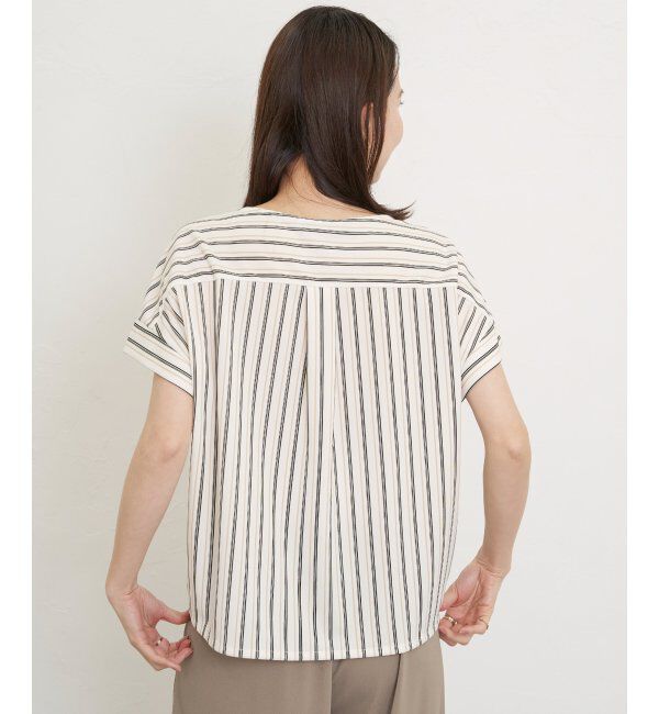 IKKA LOUNGE「GOKU楽冷感さらっとプルオーバー」|Tシャツ・カットソー|