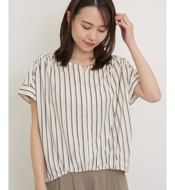 IKKA LOUNGE「GOKU楽冷感さらっとプルオーバー」|Tシャツ・カットソー|